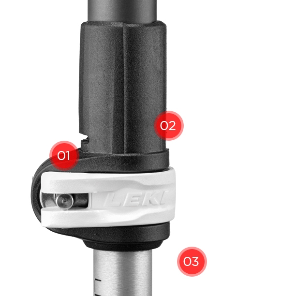 Leki Pole Speed lock plus technology