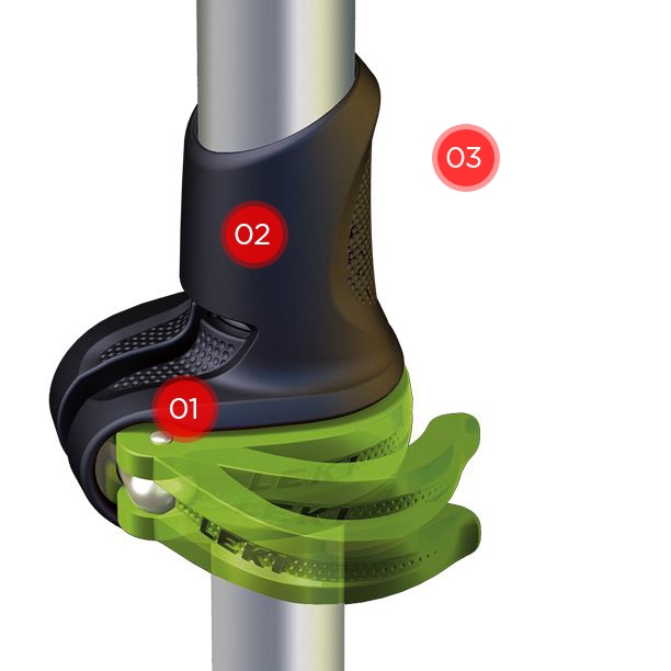 Leki pole speedlock technology